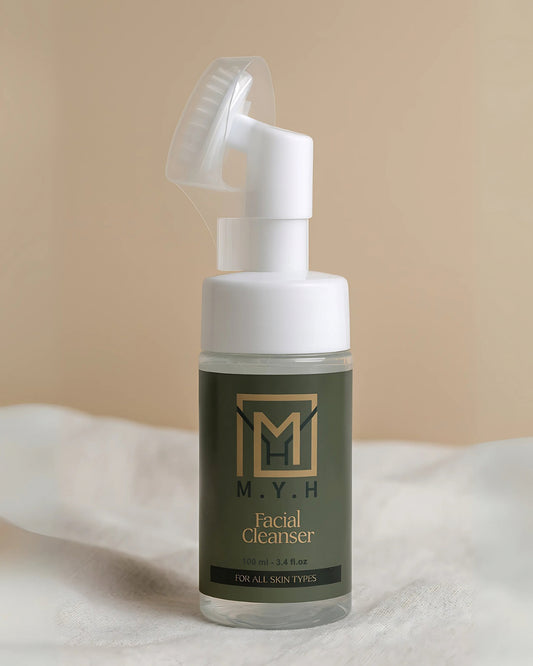 Foam facial cleanser
