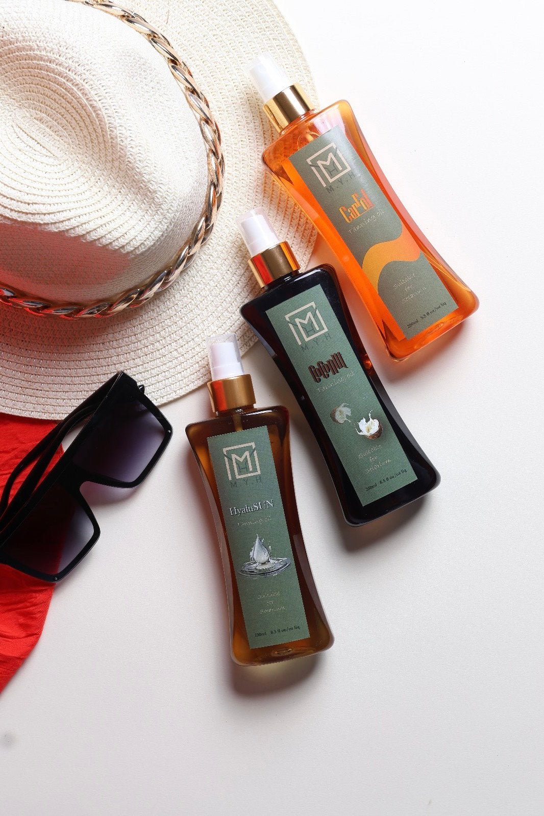 Triple Glow Tanning Oil Set