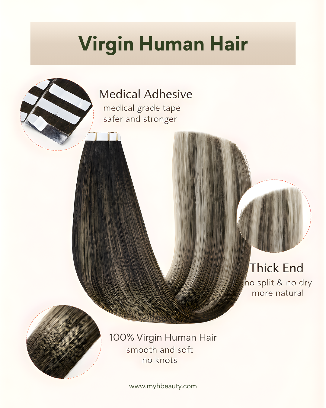 Ultra Seamless Tape-In Extensions