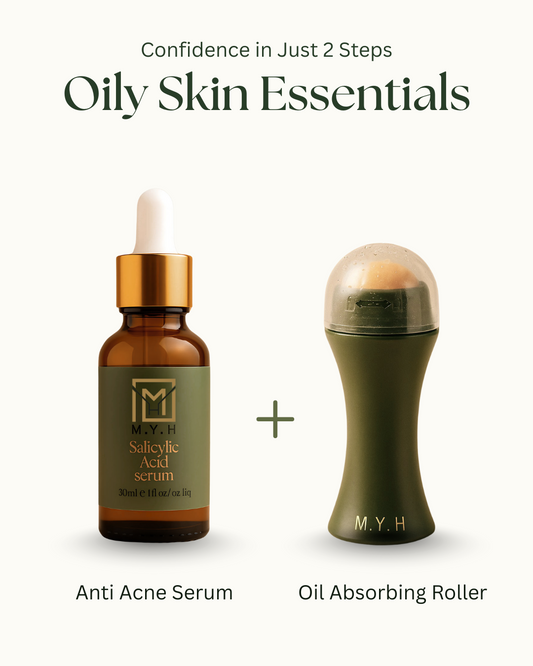 Clear Skin Duo Set – Salicylic Acid Serum + Oil Absorbing Stone