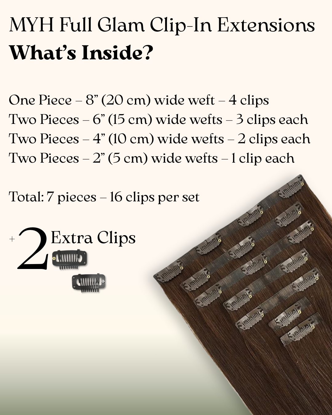 Full Glam Clip-In Extensions