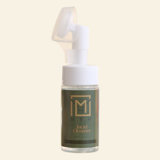 Foam facial cleanser