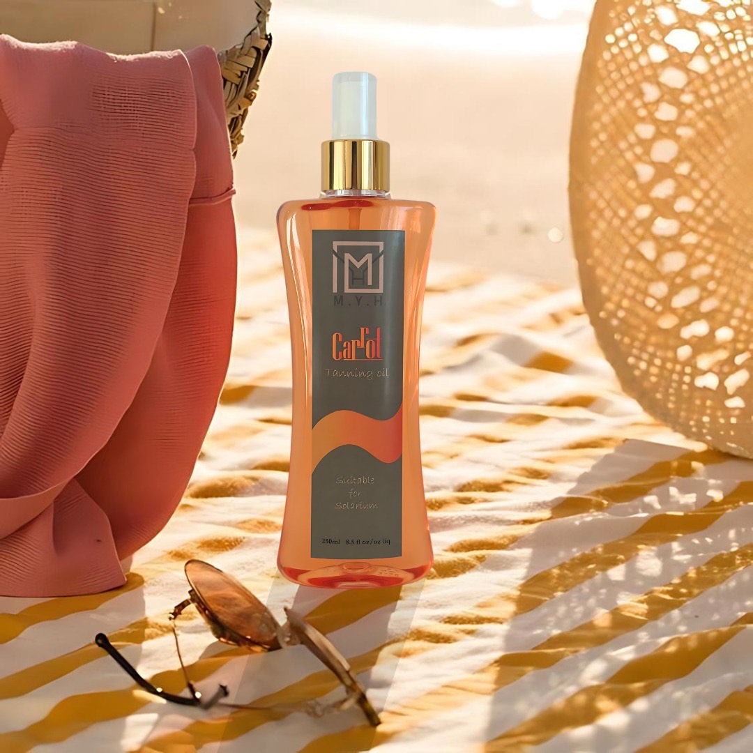 Carrot tanning oil